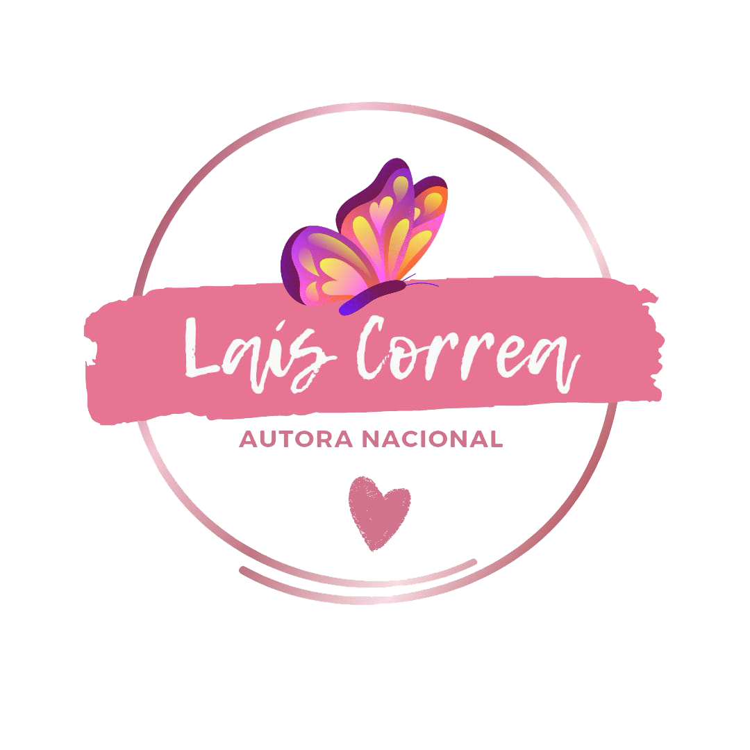 Logo Autora Laís Correa fundo tranaparente